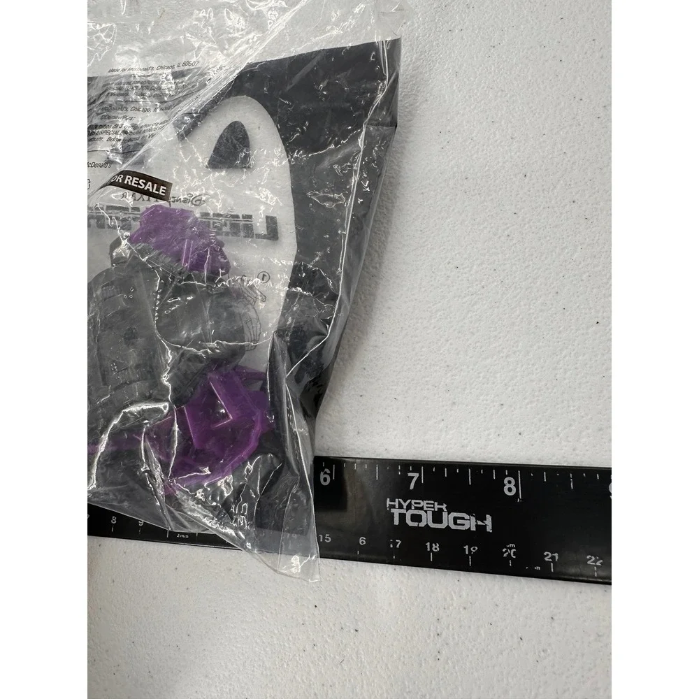McDonalds Lightyear Toy Zurg Piloting the Fighter Ship Lot of 2 Purple Kids Toy